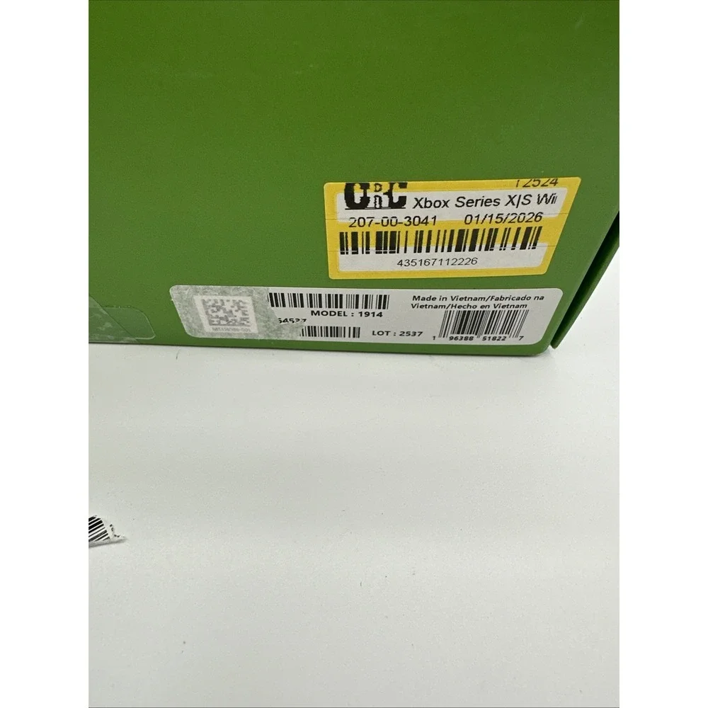 New Microsoft Original Xbox Controller S Shock Blue QAU-00065